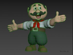 gaucho 3Dモデル