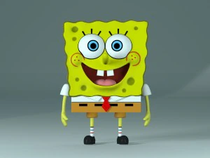 spongebob 3D Model