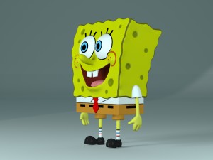 spongebob Modelo 3D