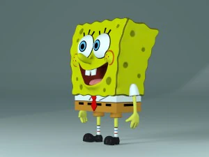 spongebob 3D Model