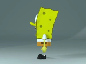 spongebob 3D Model