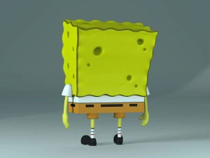 spongebob 3D Model