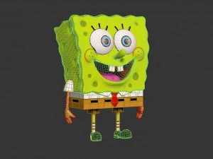 spongebob 3D Model