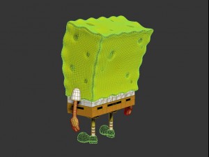 spongebob Modelo 3D