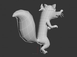 swiper the fox 3D 模型