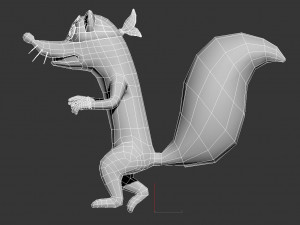 swiper the fox 3D 模型