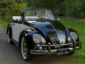volkswagen beetle convertible 3D-Modell