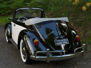 volkswagen beetle convertible 3D Model
