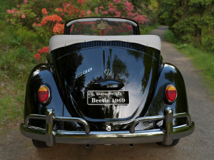 volkswagen beetle convertible 3D-Modell