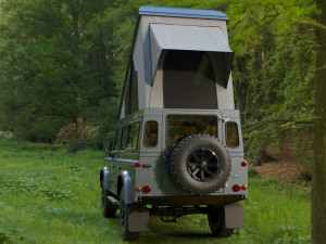 land rover defender 110 camper 3Dモデル