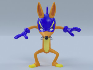 new swiper the fox 3D Model