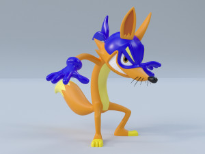 new swiper the fox 3D Model