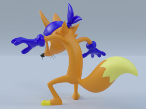 new swiper the fox 3D Model