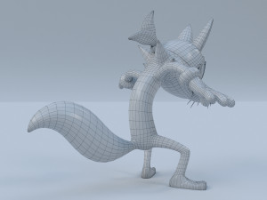 new swiper the fox 3D Model