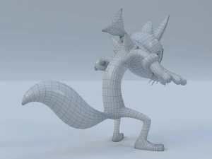 new swiper the fox 3D Model