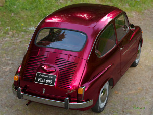 fiat 600 3Dモデル