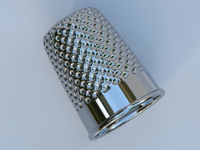 thimble 3D-Modell .c4d .max .obj .3ds .fbx .stl .blend 