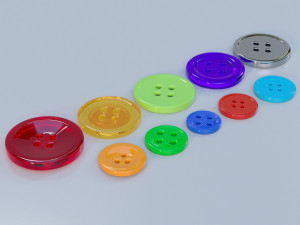buttons 3D Модель