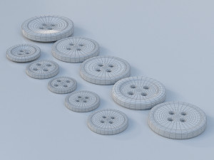 buttons 3D Модель