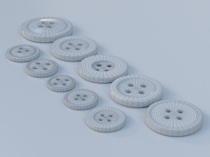 buttons 3D Модель