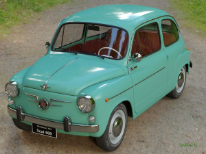seat 600 3D 模型