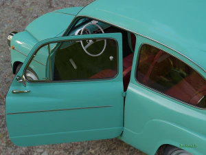 Seat 600 3D Model