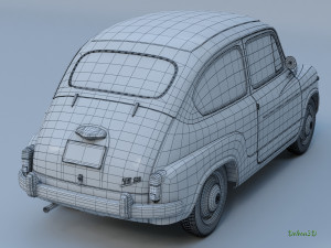 seat 600 3D 模型