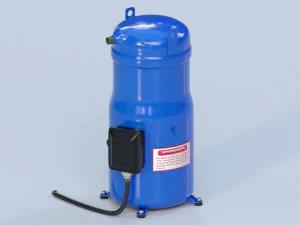 Compressor Modelo 3D