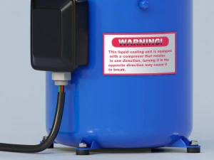 Компрессор 3D Модель