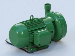 Water Pump 3D Model