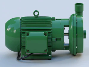Water Pump 3D Model