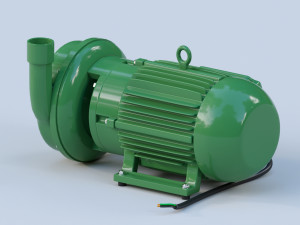 Water Pump Modello 3D