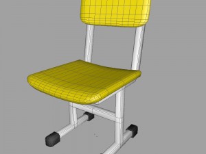 stool chair 3D Model