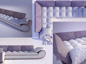 divan Model 3D