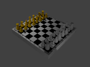 шахи 3D Модель