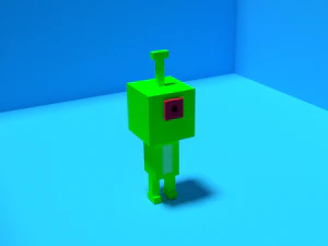 інопланетянин 3D Модель