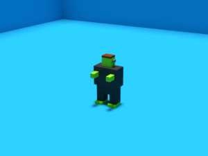 zombie Model 3D
