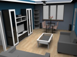 flat interior 3D Model