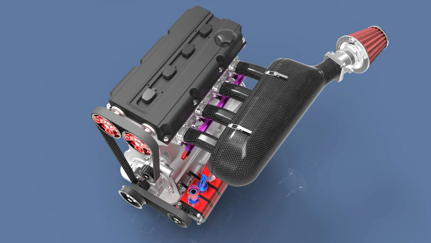 race engine super 2000 3D Model .c4d .max .obj .3ds .fbx .stl .blend 