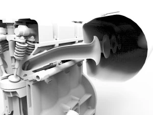 race engine super 2000 3D Model