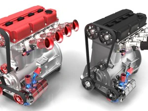 race engine super 2000 ithb 3D Model