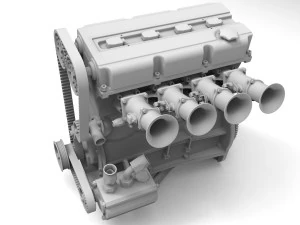 race engine super 2000 ithb 3D Model