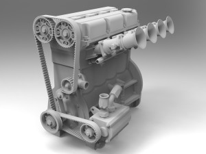 race engine super 2000 ithb Modelo 3D