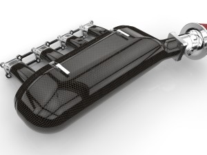 carbon intake manifold 3D Model