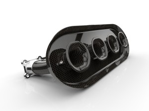 carbon intake manifold Model 3D