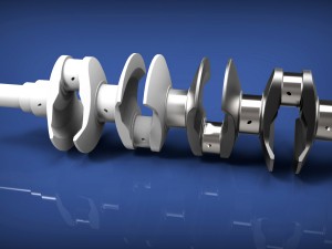 crank shaft Modelo 3D
