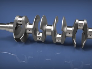 crank shaft Modelo 3D