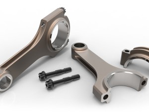 connecting rod h profile 3D 模型