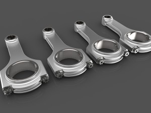 connecting rod h profile 3Dモデル
