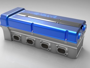 engine head 3D Model